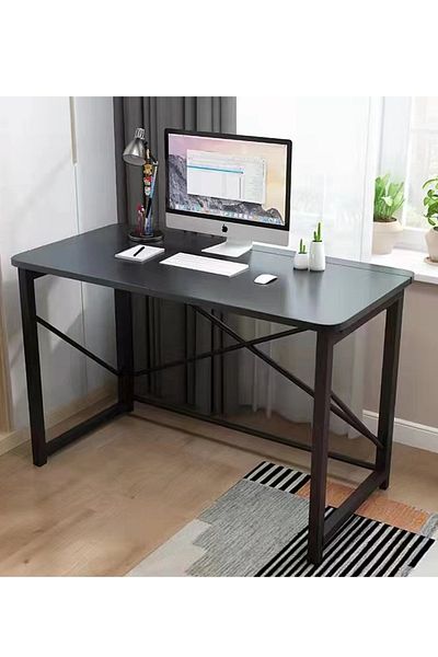 ALMUFARREJ Computer table, office table for home, study and writing, laptop table with a modern design