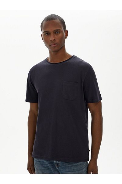 Ltb Navy Blue T-shirt with Pockets