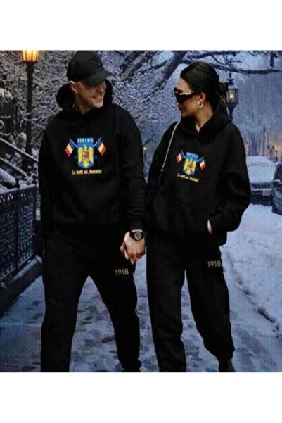 HEAVEN WEAR Combinație de cuplu de îndrăgostiți cu imprimeu de zi specială di...