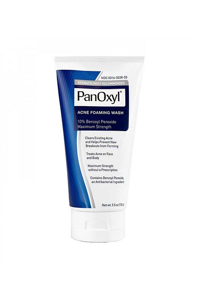 panoxyl غسول رغوي لعلاج حب الشباب بتركيز 10% من بيروكسيد البنزويل، قوة قصوى 156 جرام من آي هيرب