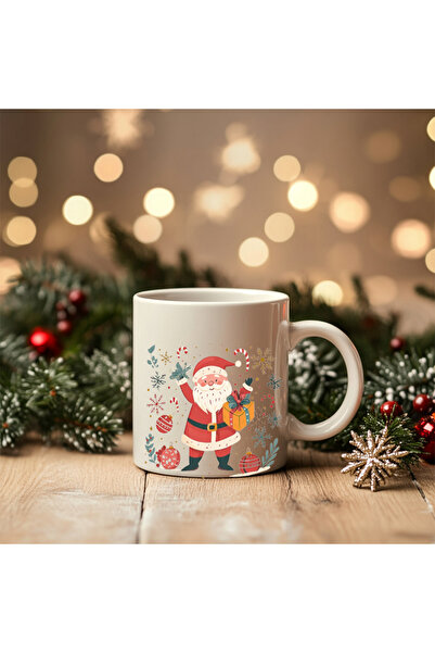 North Whiskers كوب سانتا كلوز مطبوع عليه قصة سانتا