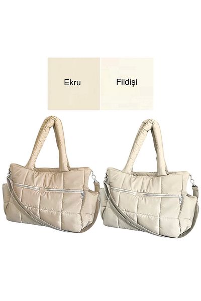Nuggita Ivory Rettangolo Speciale - Waterproof Puffer Bag