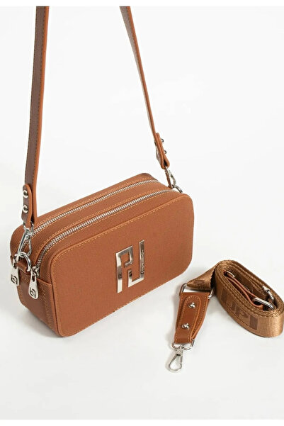 Just Polo Women's Crossbody Bag with 2 Compartments Hand and Shoulder Bag 236016Pc