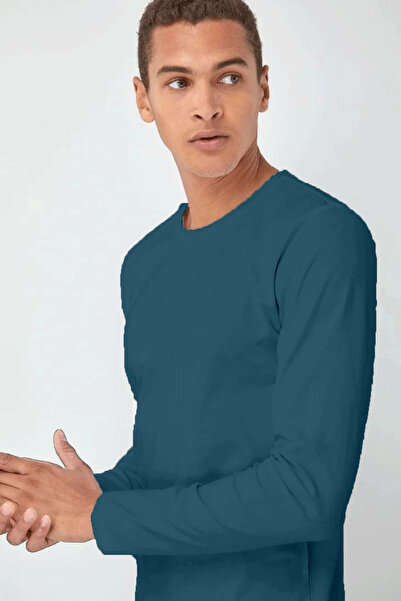 Superlife Men's Crew Neck Long Sleeve T-Shirt Spr24Ts41