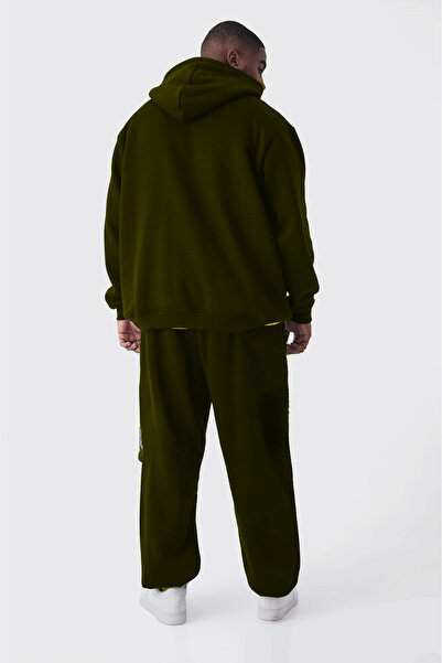 Superlife Men's Battal Relaxed Fit Slim Sweatpants Spr24Bea51