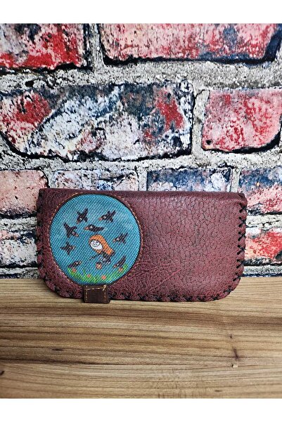 Şaşıkedi محفظة نسائية بوهيمية منقوشة - CADI Crows