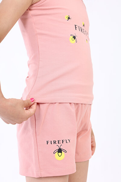 Toontoy Baby Girl Bee Printed Shorts Set