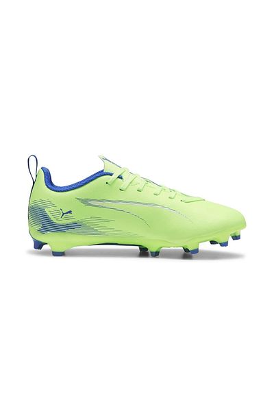 Puma Kids Green Ultra 5 Play Fg/Ag Jr Football Boots 107695 -03