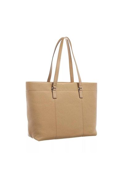 Michael Kors Beigefarbener Leder-Shopper 30R3S04T3L-222
