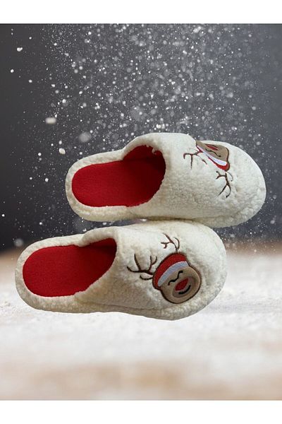 Efolle Παντόφλες Santa Claus New Year Concept, Παντόφλες για το σπίτι, Άνετες και Άνετες