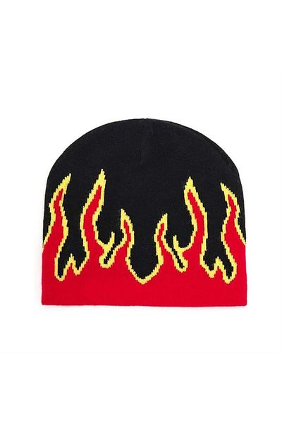 Köstebek Purple Flame Black Beret