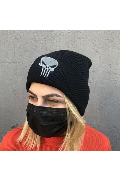 Köstebek Punisher Beret