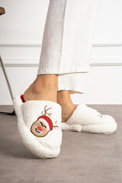 Efolle Παντόφλες Santa Claus New Year Concept, Παντόφλες για το σπίτι, Άνετες και Άνετες