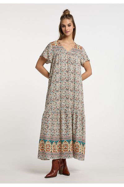 USHA Sommerkleid Mit Blumenprint