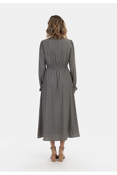 USHA Maxikleid mit Allover-Print