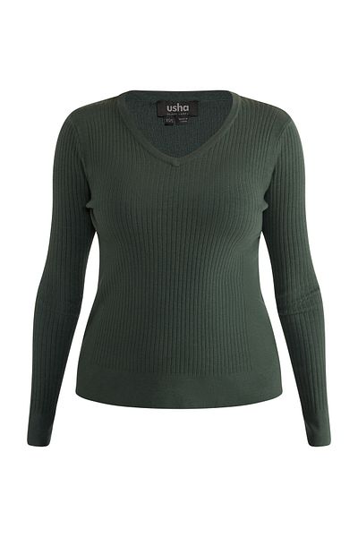 usha black label Στρικ Πουλόβερ