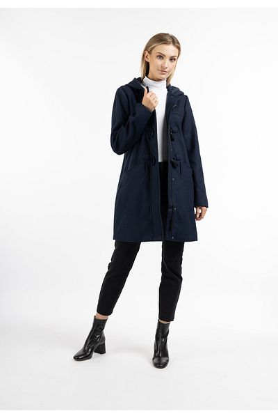 Dreimaster Dufflecoat aus Wollgemisch
