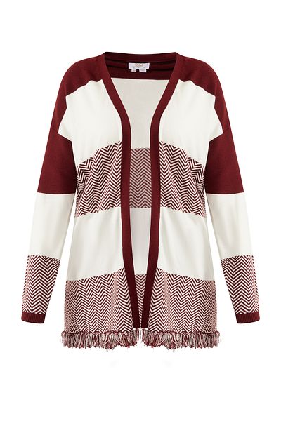 USHA Offener Strick Cardigan