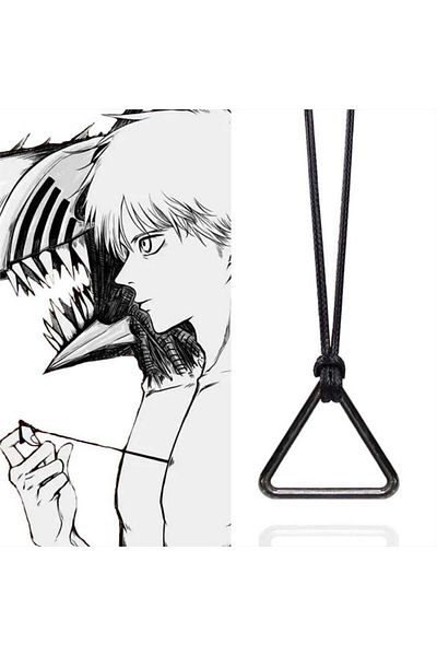 Köstebek Anime Chainsaw Devil Men Denji Necklace