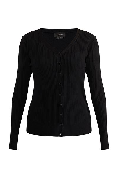 usha black label Strickjacke mit Knöpfen