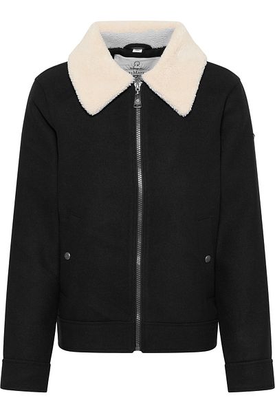 Dreimaster Übergangsjacke Aus Wollgemisch