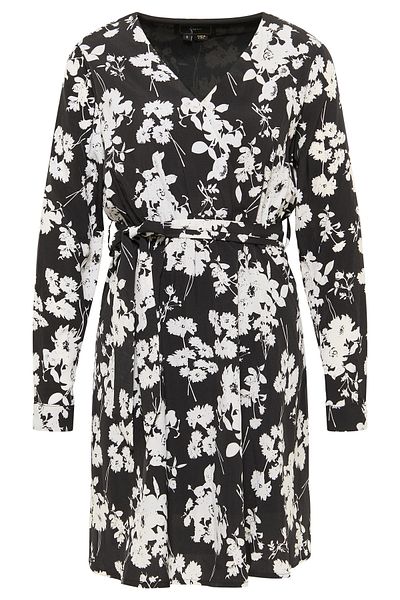 Faina Midikleid mit Blumenprint