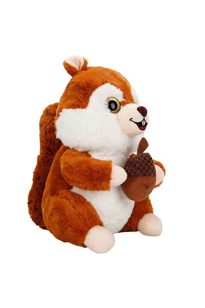 Sunman Nut Holding Plush Toy Squirrel - 40 cm