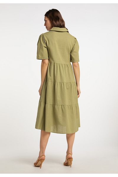 USHA Weites Midikleid