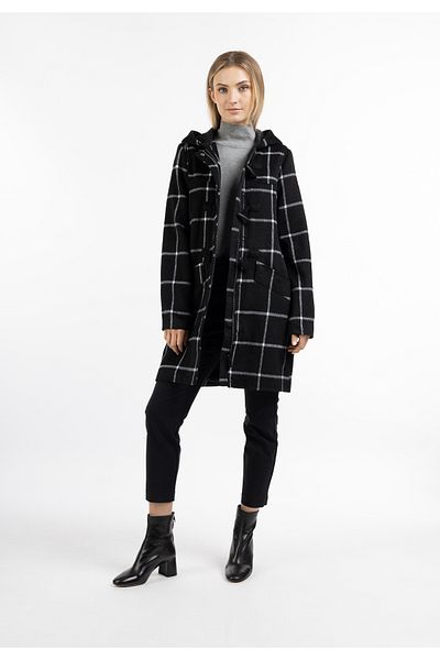 Dreimaster Dufflecoat aus Wollgemisch