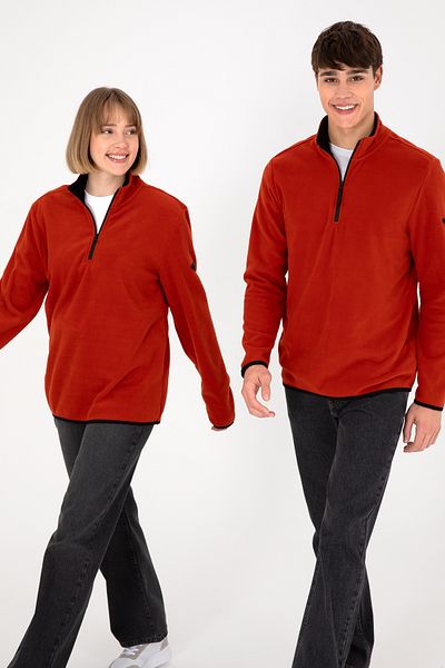 U.S. Polo Assn. Men's Half Zipper Tile Basic Fleece Sweatshirt 50298085 -Vr031