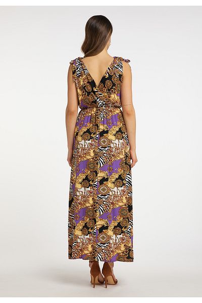 Faina Maxikleid mit Allover-Print