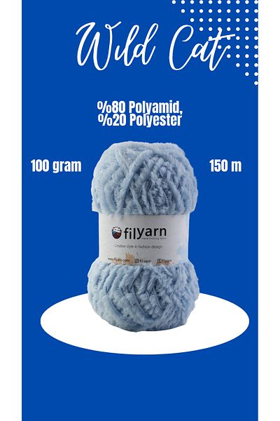 Filyarn Wildcat Μονόκερος Πλεκτό Σχοινί Φτερό Σχοινί Γάτα Σχοινί Μαλακό Γούνινο Σχοινί, Σχοινί παιχνιδιού για γάτα, Μαλακή υφή