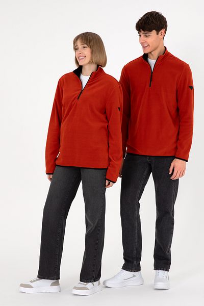 U.S. Polo Assn. Men's Half Zipper Tile Basic Fleece Sweatshirt 50298085 -Vr031