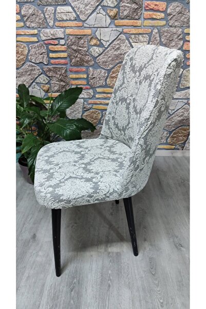 COVER TEKSTİL Osmanlı desenli büyük oval sandalye kılıfı