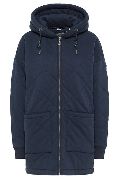 Dreimaster Quilted Sweatmantel