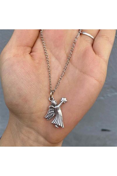 Köstebek Starry Baby Angel Chain Necklace