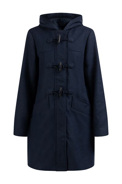Dreimaster Dufflecoat aus Wollgemisch