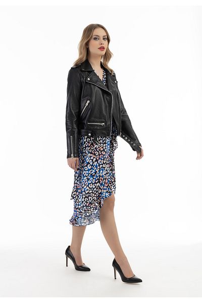 Faina Lederjacke
