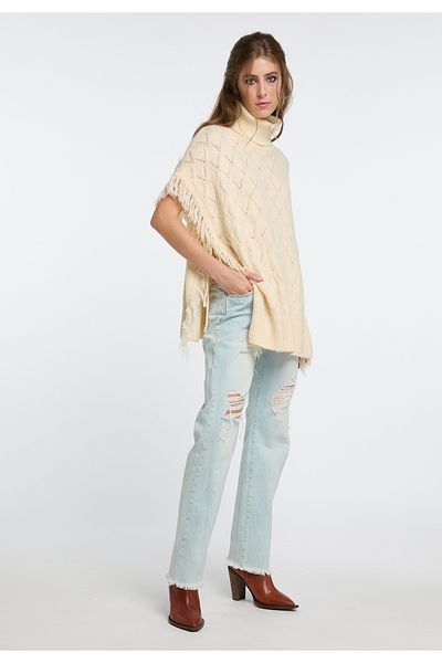 Izia Strick Poncho