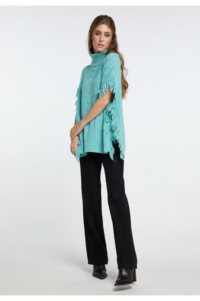 Izia Strick Poncho