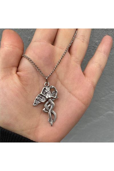 Köstebek Dancer Angel Necklace