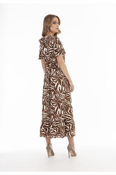 Faina Kleid - Zebraprint