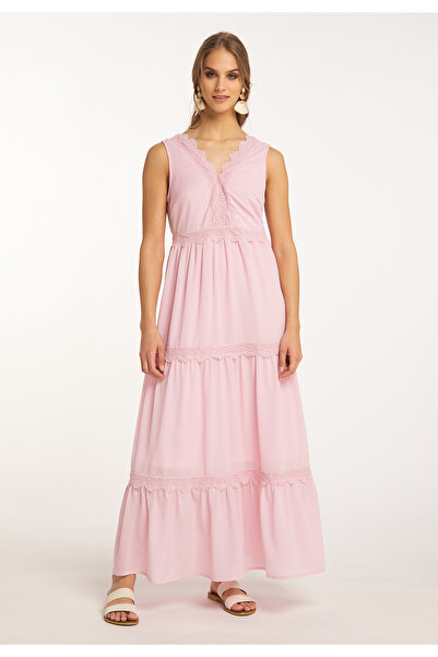 Izia Spaghetti Kleid maxi