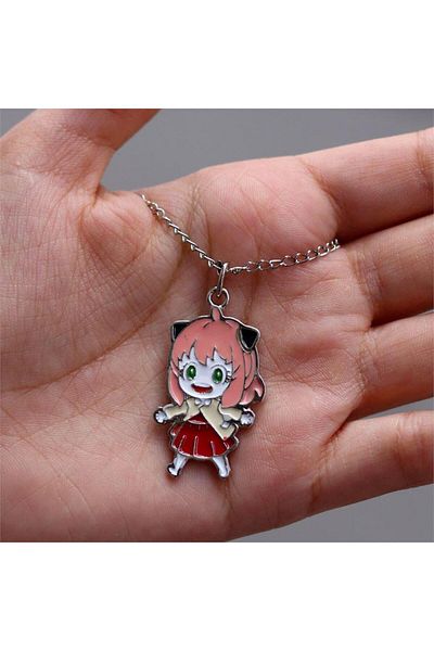 Köstebek Anime Spy X Family Anya Forger Necklace