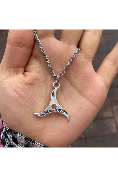 Köstebek Anime Naruto - Triangle Weapon Necklace
