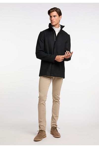 Dreimaster Übergangsjacke aus Wollgemisch