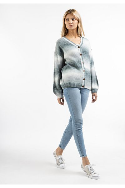 USHA Strickjacke Mit Knöpfen
