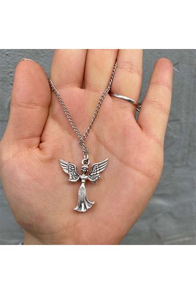 Köstebek Ancient Angel Chain Necklace