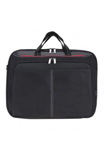 PLC Plm 15.6'' Black Notebook Bag with Number 34