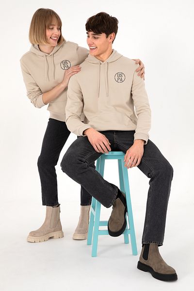U.S. Polo Assn. Men's Stone Sweatshirt 50293361 -Vr049
